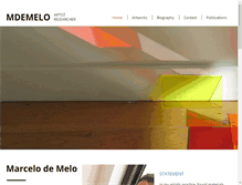 Tablet Screenshot of marcelodemelo.com